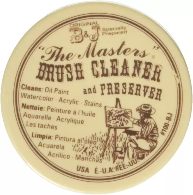 General Pencil the Master'S Brush Cleaner & Preserver-1Oz Colour Name:Clear