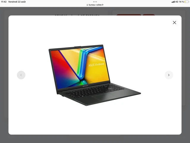 Écran LCD 15,6 Pouces D'occasion Pour Ordinateur Portable Asus X552WE-SX059H