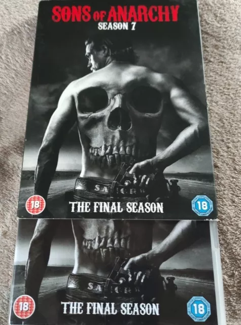 Sons of Anarchy - Series 7 - Complete (DVD, 2015) FINAL SEASON ❤️❤️❤️