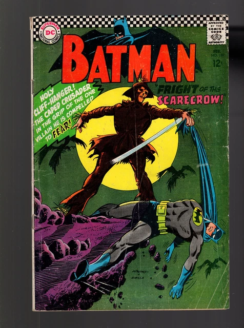 BATMAN #189 KEY 1st APPEARANCE SCARECROW IN SILVER AGE
