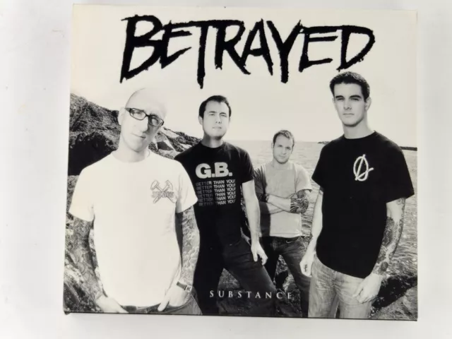 BETRAYED - Substance CD Album - With Slipcover