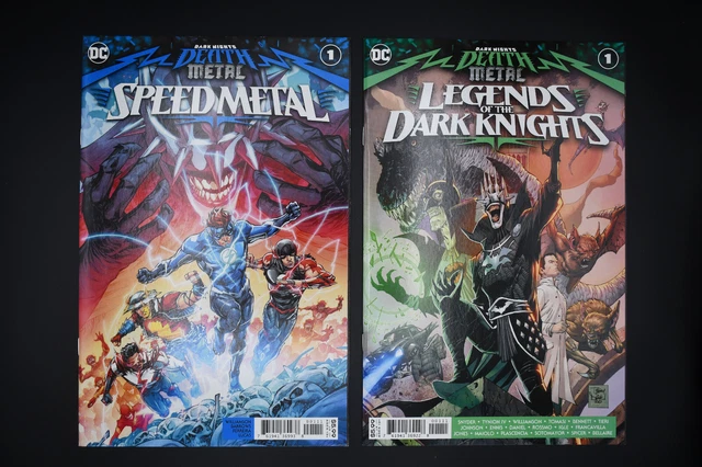Dark Nights Death Metal Speed Metal 1 & Legends Of The Dark Knights 1 DC Comics