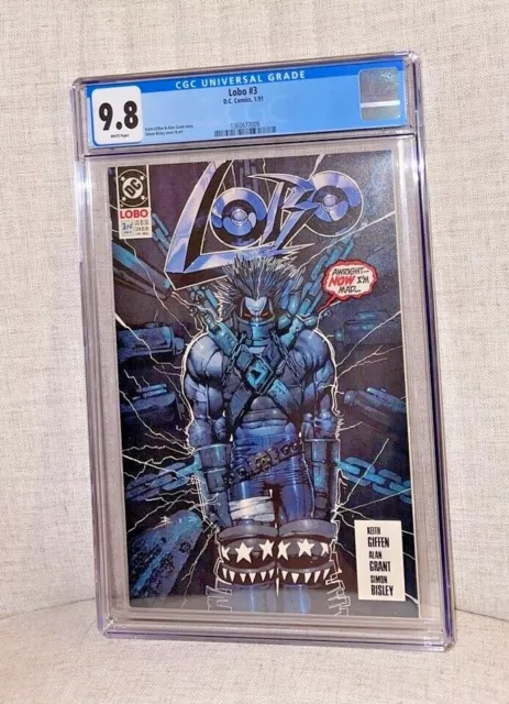 Lobo #3, CGC 9.8, White Pages