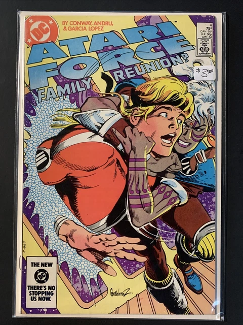 Atari Force #4  1984  DC comics-