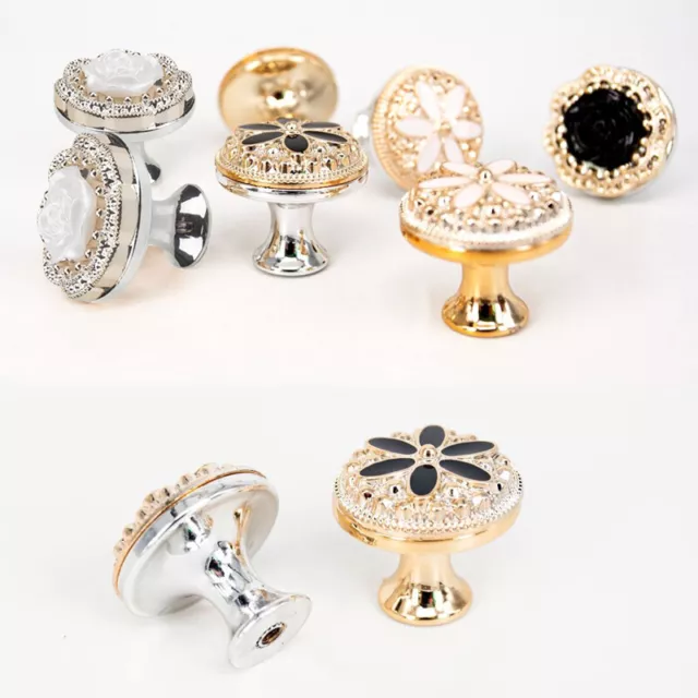 Vintage Cabinet Knobs Ceramic Door Drawer Pull Cupboard Furniture Handles 140AU