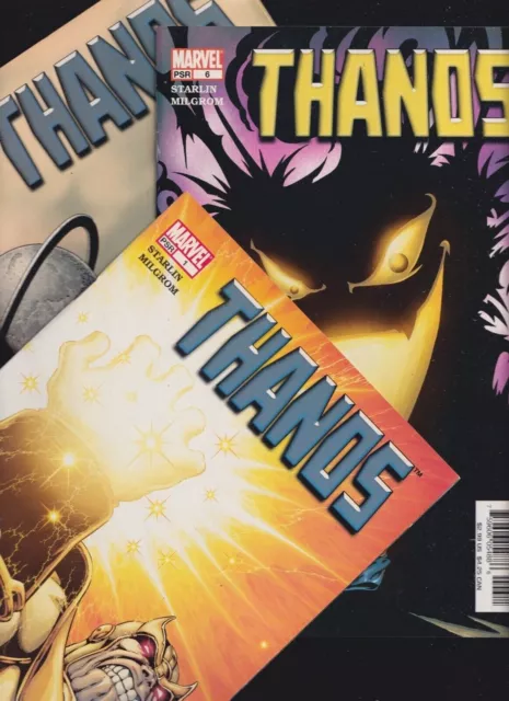 CLEARANCE BIN: THANOS 1-12 VG 2003 Marvel comics sold SEPARATELY you PICK