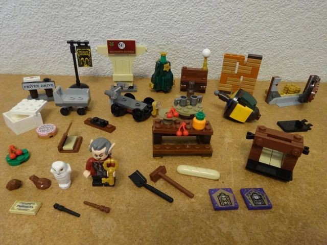 Lego Harry Potter Spares Griphook Minifig Owl Privet Drive Leaky Cauldron Sign +