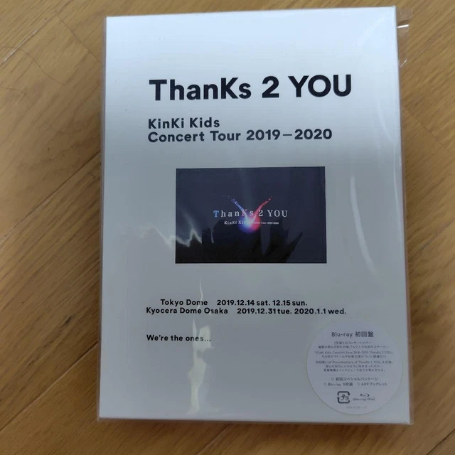 KINKI KIDS THANKS 2 YOU Blu-ray Press Edition Concert Tour 2019