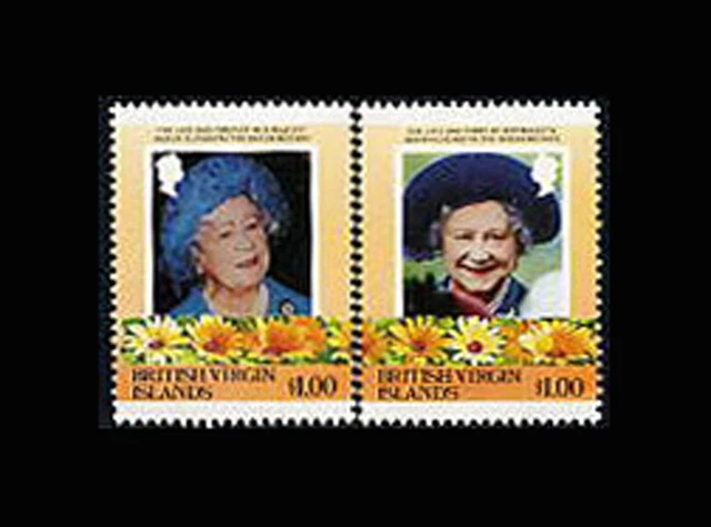 VIRGIN IS, Sc #422-25, MNH, 1982, Hummingbirds, Flowers