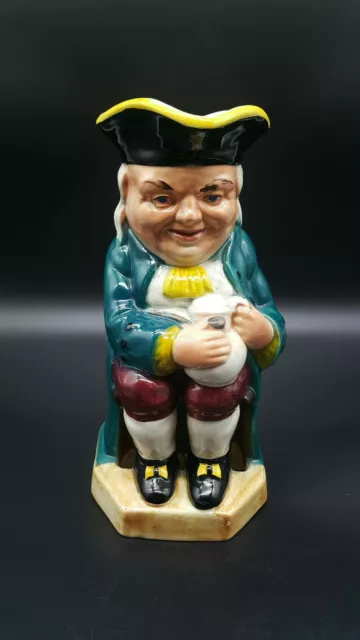 Burlington Ware J. Shaw& Sons Ltd. Large Toby Jug- Boozer-Crazing