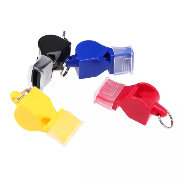 Plastic Outdoor Survival Referee Whistle Lifeguard Emergency Whistle Safety