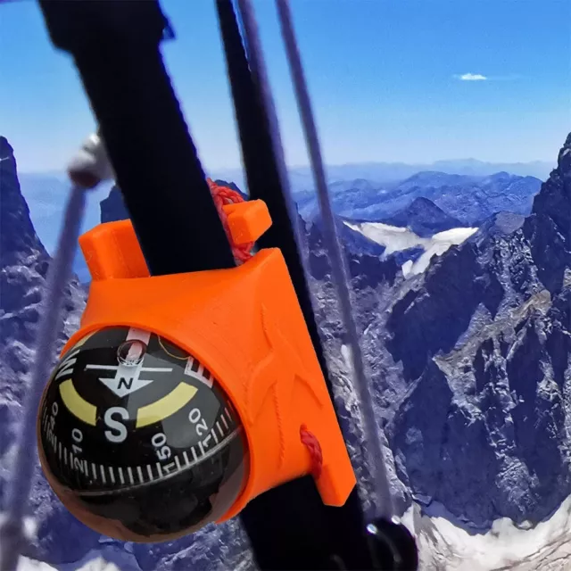 Boussole de parapente CHOUKA aux élévateurs Boussole de parapente CHOUKA aux élévateurs