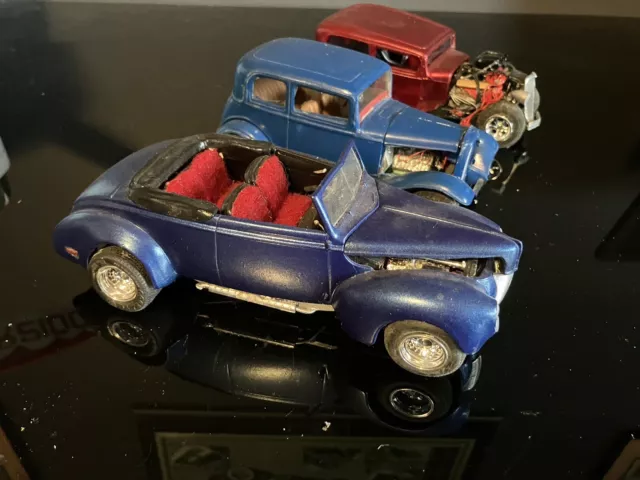 1/25 Scale Ford Street Rod Hot Rod Survivors Lot of 3