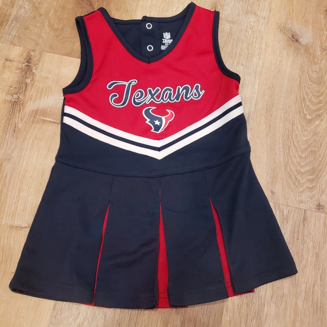 NFL Houston Texans Cheerleader Outfit Size 2T Football Cheer Girls