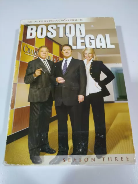 Boston Legal Saison Trois 3 Complète - 7 X DVD Anglais Région 1