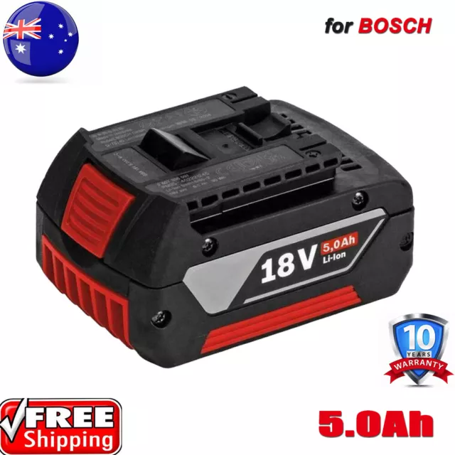 5.0Ah for BOSCH 18V Battery LITHIUM-ION BAT609 BAT618 BAT620 BAT610G 24618-01 DP