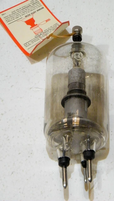 MULLARD KB/DA CV1091 EF50 Silver Can Valve Tube New Old Stock £6.00 - UK