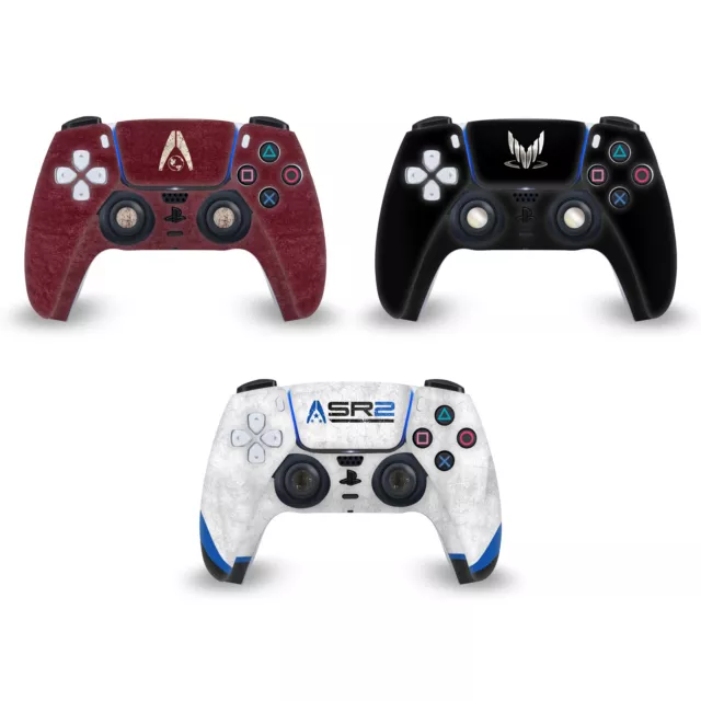 Mass Effect 3 Badges And Logos Vinyl Skin For Ps5 Sony Dualsense Controller