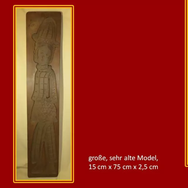 Holzmodel,groß,antik,Model,Springerle,Spekulatius,Backmodel,Backform,Printenmann