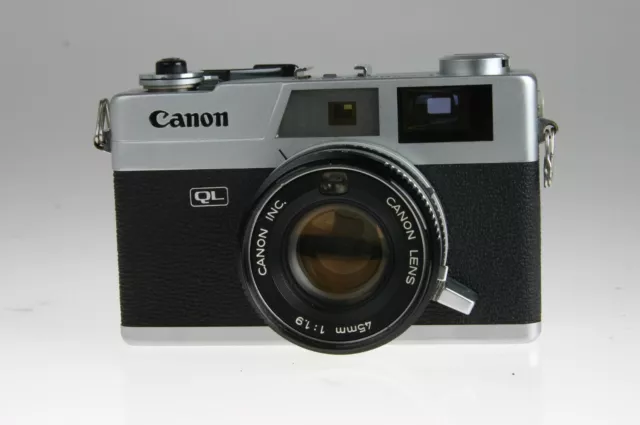 Canon Canonet QL19 #105109 mit Canon Lens 1,9/45mm