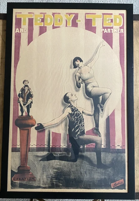 Affiche de cirque Cirque d'affiche de cirque vintage sur fond arc-en