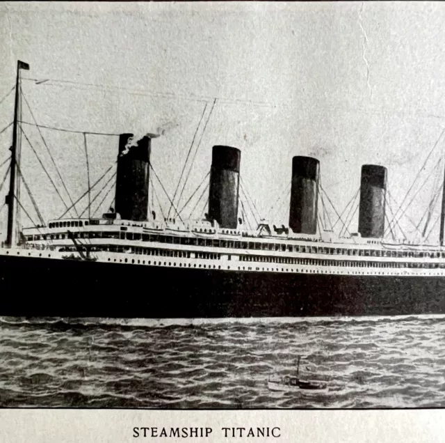 The Steamship Titanic 1912 White Star Line Nautical History Disaster DWZ4E