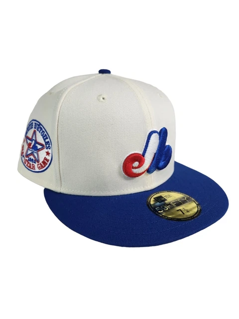 New Era Montreal Expos 1982 All-Star Game Patch 59fifty Fitted Size 7 1/4 New