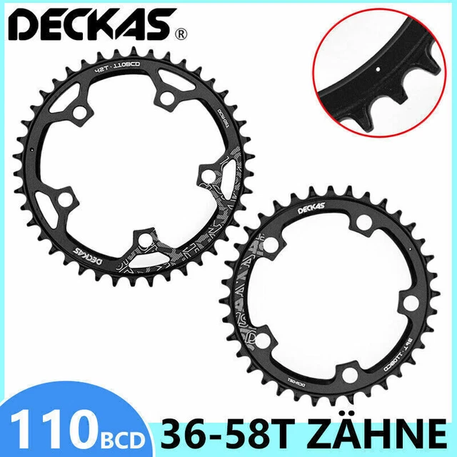 Corona Bici KTKEET 110/130 BCD - 36-60T Per Bici Strada E Pieghevoli - Foto 10