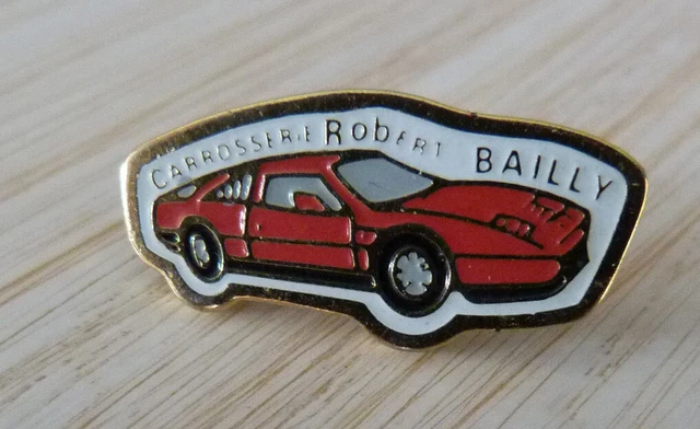 Pin's Ferrari 308 GTB EGF - Fabrication Française, émail Métal Collection