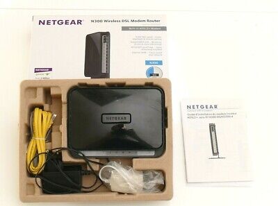 NETGEAR N300 Wireless DSL Modem Router DGN2200v4 ANCHE EXTENDER RIPETITORE WIFI