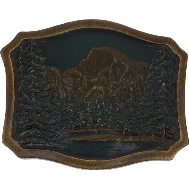 Yosemite National Park Californie Sierra Nevada Montagne Usfs 70 Vtg Belt Boucle