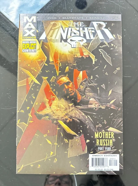 PUNISHER #16 Marvel MAX Comics 2005 Garth Ennis