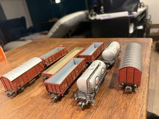 Jouef ho 623 wagon tombereau type iuc transport minerais marchandise sncf 709557 - Collection