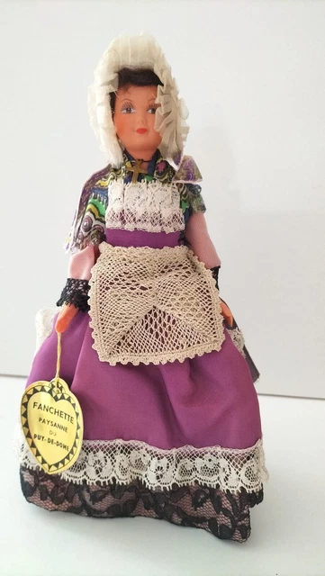 Poupée Ancienne Le Minor "Isabelle" De Boulogne-sur-Mer - Années 1960, Celluloïd, 18 Cm, Occasion