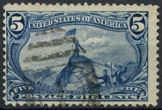 USA 1898 SG#294, 5c Trans-Mississippi Exposition Used #E2325