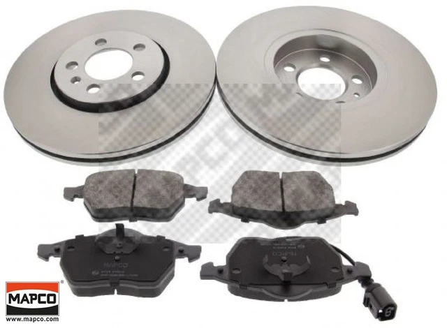 MAPCO 47714 Set freni per freni a disco freni set completo