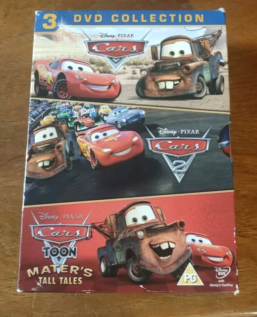 CARS / CARS 2 / Cars Toon (Box Set) (DVD, 2011) £3.82 - PicClick UK