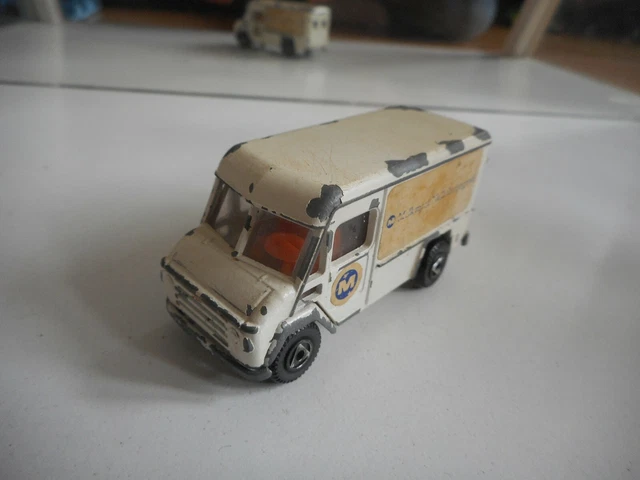 Camion Miniature COMMER Holland 1973 - Échelle 1/70, Boîte D'origine, Couleur Jaune PTT