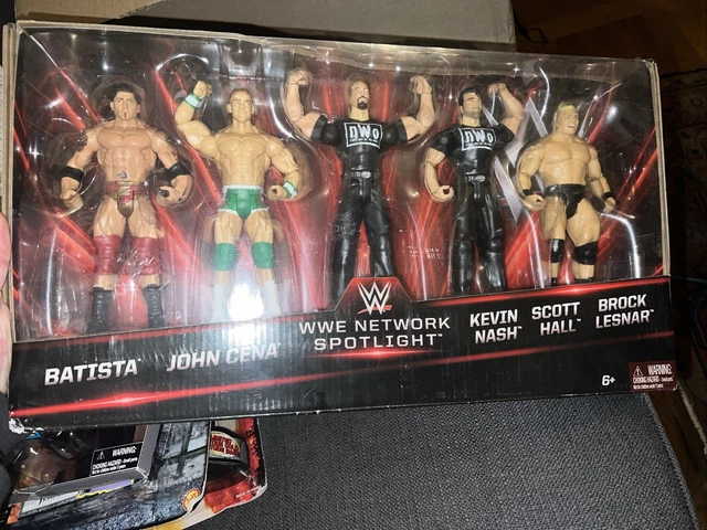 WWE NETWORK SPOTLIGHT Flashback 2002 5-pack. Batista Cena Nash