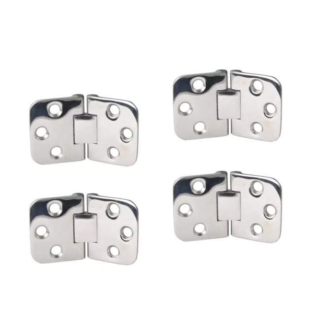 Marine Steel Boat Hinge Self Supporting Folding Table Home Flap Furniture 4 PCS