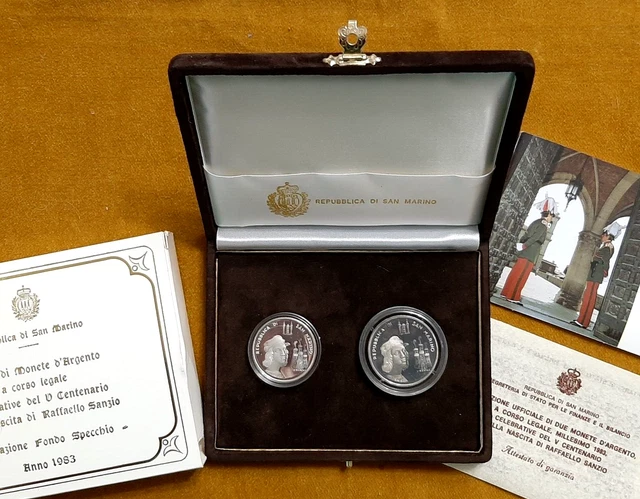 San Marino Dittico 1983 - Confezione Proof