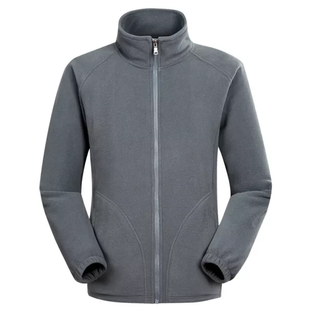 Mens Extra Thick Warm Fleece Heavy Duty Work Jacket Padded Anti Pill Winter 9
