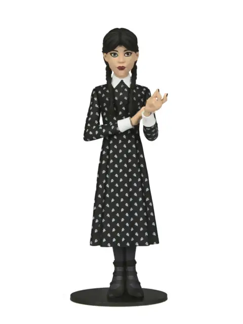 Wednesday Addams Classic Dress Toony Terrors - 6” Scale Action Figure - Wednesda