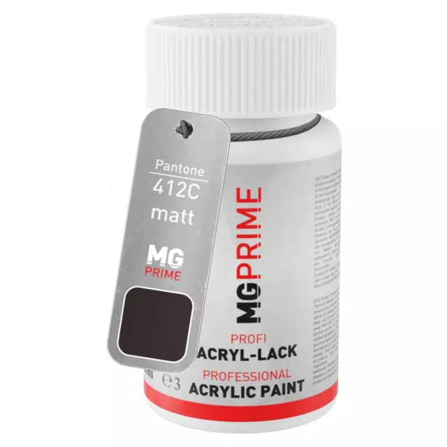 Pantone 412C Grey matt Lackstift 50 ml schnelltrocknend
