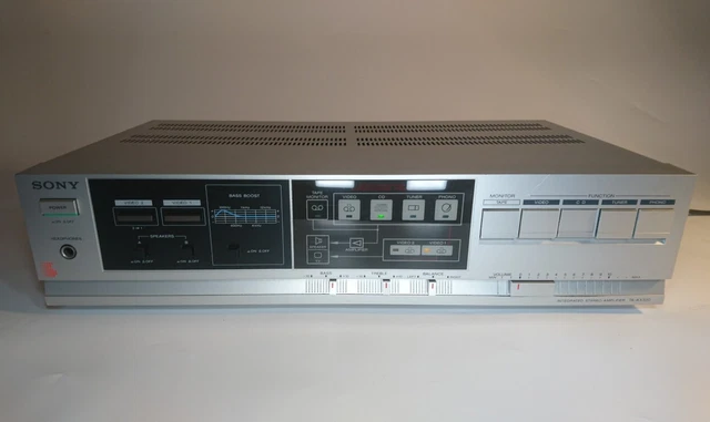 Ampli Sony Ta-Ax320 Silver Bon Etat Amplificateur Sono
