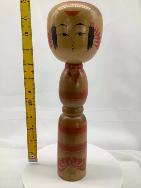 muñeca japonesa kokeshi vieja madera tradicional vintage Yazirou...