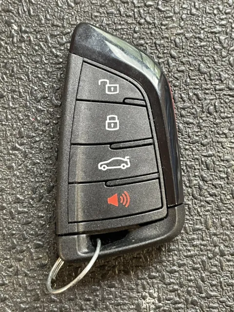 Oem 2020 2021 Toyota Supra Gr Smart Key Remote Fob 4 Buttons N5F-Id21A ~Red Trim