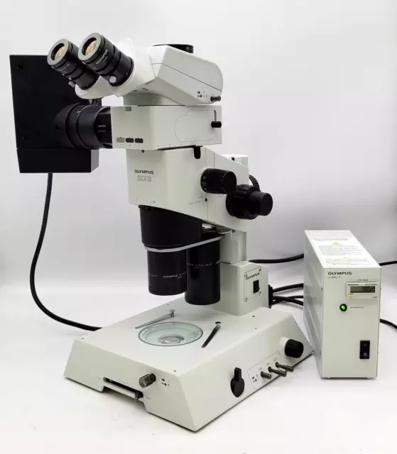 Olympus Stereo Microscope SZX12 with Fluorescence and Trinocular Head Olympus Stereo Microscope SZX12 with Fluorescence and Trinocular Head