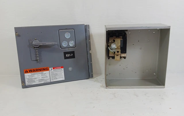 Square D Modello 3 30A Interruttore Alimentatore 15 " Mcc Secchio 30 Amp Classe