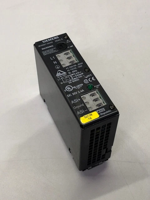 POWER SUPPLY Siemens 3RX9307-0AA00 30VDC, 2.4A / #G D1KR 2204